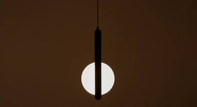 Casa-B Metal Hanging Light in Black Colour (Black) by Urban Ladder - Front View Design 1 - 866614