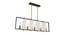 Aria Metal Hanging Light in Black, Gold Colour (Multicolor) by Urban Ladder - Design 1 Side View - 866624
