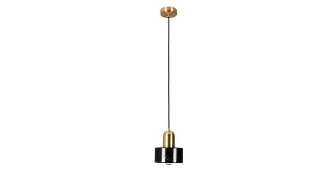 Shine-Bk Metal Hanging Light in Black Colour (Black) by Urban Ladder - Front View Design 1 - 866641