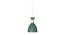 Lucan Metal Hanging Light in Green Colour (Green) by Urban Ladder - Design 1 Side View - 866672