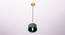 Shine-Gr Metal Hanging Light in Green Colour (Green) by Urban Ladder - Design 1 Side View - 866682
