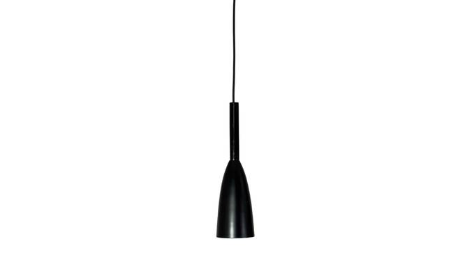 Livia Metal Hanging Light in Black Colour (Black) by Urban Ladder - Front View Design 1 - 866730
