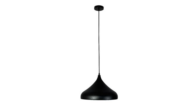 Abrax Metal Hanging Light in Black Colour (Black) by Urban Ladder - Front View Design 1 - 866737