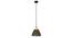 Voris Metal Hanging Light in Brown Colour (Brown) by Urban Ladder - Front View Design 1 - 866741
