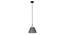 Voris Metal Hanging Light in Grey Colour (Grey) by Urban Ladder - Front View Design 1 - 866742