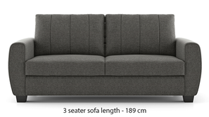 Luna Fabric Sofa (Slate Grey)