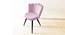 Finch Fox - Happiness is Complimentary Dining Chair-light  pink (Light Pink Finish) by Urban Ladder - - 867022