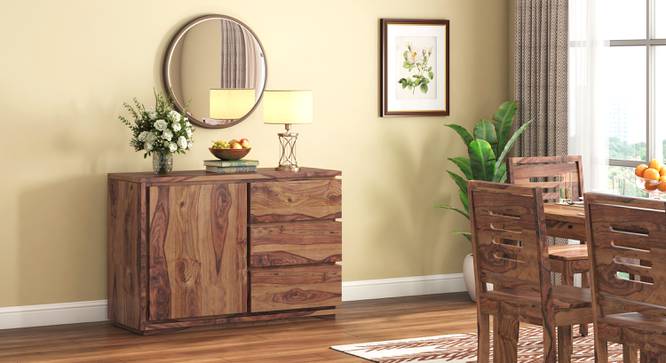 Vector Wide Sideboard (Teak Finish) by Urban Ladder - - 867078