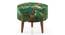 Petunia Stools (Teak Finish) by Urban Ladder - Front View Design 1 - 