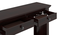 Alexandra Console Table (Finish: Mahogany) (Mahogany Finish) by Urban Ladder - Dimension Design 1 - 868296