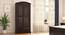 Alexandra Solid Wood Wardrobe (Mahogany Finish) by Urban Ladder - Full View Design 1 - 