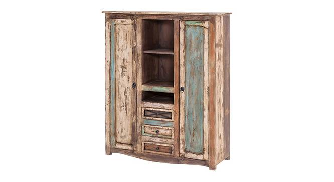 Euler Solid Wood Highboard (Distressed Finish) by Urban Ladder - - 