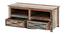 Hayden Solid Wood TV Console (Distressed Finish) by Urban Ladder - - 