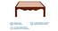 Isabella Solid Wood Diwan In Honey Oak FInish (Single Bed Size, Honey Oak) by Urban Ladder - - 