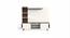 Rowlet Mini Engineered Wood TV Unit in Wenge & White Finish (Wenge & White Finish) by Urban Ladder - - 
