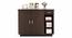 Oleye Free Standing Engineered Wood Shoe Rack in Wenge Finish (Matte Finish) by Urban Ladder - - 