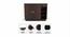 Oleye Free Standing Engineered Wood Shoe Rack in Wenge Finish (Matte Finish) by Urban Ladder - - 