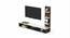 Prico Engineered Wood TV Unit in Wenge and White Finish (Wenge & White Finish) by Urban Ladder - - 