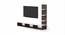 Prico Engineered Wood TV Unit in Wenge and White Finish (Wenge & White Finish) by Urban Ladder - - 