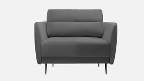 Rockson Fabric Sofa (Dark Grey)