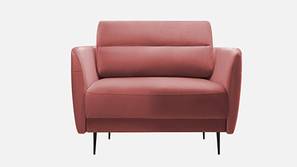 Rockson Fabric Sofa (Pink)