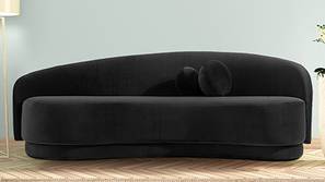 Tarron Fabric Sofa (Black)