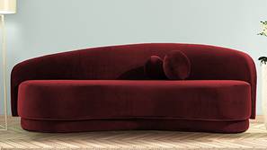 Tarron Fabric Sofa (Maroon)
