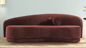 Tarron Fabric Sofa (Navy Blue)