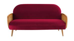 Holden Fabric Sofa (maroon)