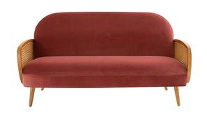 Holden Fabric Sofa (Pink)