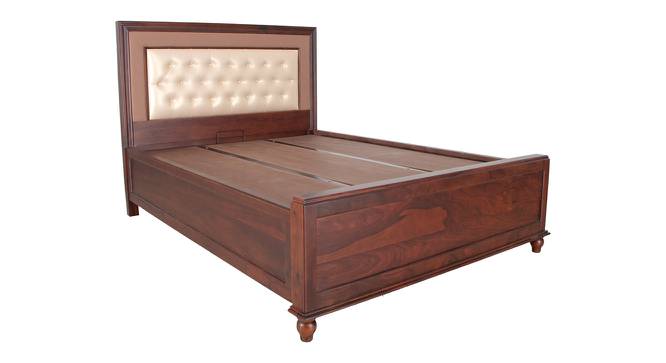Georgia Bed With Hydraulic Storage (Walnut Finish, Queen Bed Size) by Urban Ladder - Design 1 - 