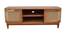 Carnegie Solid Wood TV Console (Natural Finish) by Urban Ladder - Front View Design 1 - 