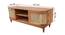 Carnegie Solid Wood TV Console (Natural Finish) by Urban Ladder - Dimension Design 1 - 