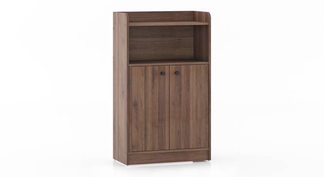 Miles Engineered Wood Bookshelf (Classic Walnut Finish) by Urban Ladder - - 