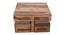 Ohrid Solid Wood Center Table Set Of 4 (Teak Finish) by Urban Ladder - - 