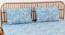 Gamathi Cotton Bedsheet Set (Blue, King Size) by Urban Ladder - Ground View Design 1 - 869964