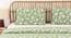 Genda  Fabric Dohar (Green, Single Size) by Urban Ladder - Design 1 Side View - 870226