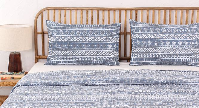 Kullu Fabric Dohar (Blue, Single Size) by Urban Ladder - - 