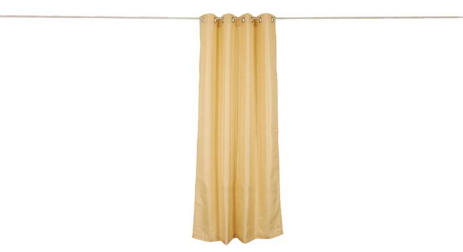 Narmada Door Curtain (Gold) by Urban Ladder - - 