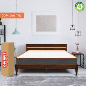 Hr Foam Design Ortho-X Dual Comfort Reversible 5 inch Vacuum Packed High Resilience (HR) Foam Mattress L:78 (Queen Mattress Type, 78 x 60 in (Standard) Mattress Size, 5 in Mattress Thickness (in Inches))