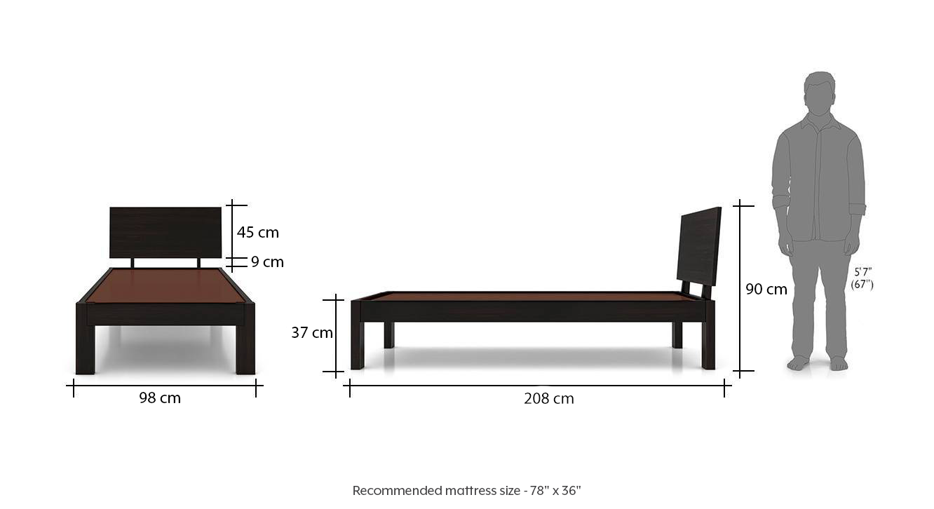 Boston single bed new dimension