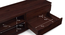 Vector TV Unit (Mahogany Finish) by Urban Ladder - - 