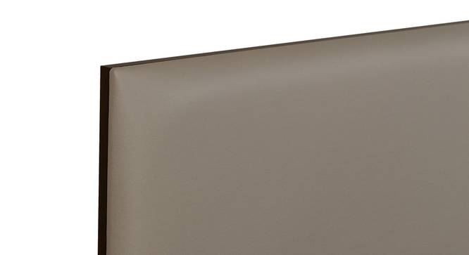 Lush Queen Engineered Wood Bed Design 10 (Walnut Finish, Brown, Queen Bed Size, Box Storage Type) by Urban Ladder - Design 1 Side View - 871923