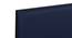 Lush Queen Engineered Wood Bed Design 11 (Walnut Finish, Queen Bed Size, Navy Blue, Box Storage Type) by Urban Ladder - Design 1 Side View - 871924