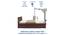 Lush Queen Engineered Wood Bed Design 3 (Walnut Finish, Tan, Queen Bed Size, Box Storage Type) by Urban Ladder - Ground View Design 1 - 871945
