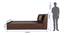 Timber Queen Engineered Wood Bed Design 6 (Walnut Finish, Brown, Queen Bed Size, Box Storage Type) by Urban Ladder - Image 2 Design 1 - 872092