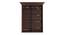 Prana Engineered Wood Bed With Premium Leatherette Fabric And Box Storage - Queen Engineered Wood Bed (Walnut Finish, Queen Bed Size, Box Storage Type, Charcoal) by Urban Ladder - Image 2 Design 1 - 872187