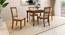 Havelock  6 Seater Dining set (Matte Finish) by Urban Ladder - Design 1 Side View - 872496