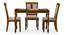 Havelock  6 Seater Dining set (Matte Finish) by Urban Ladder - Rear View Design 1 - 872503