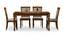 Franceska 6 Seater Dining set (Matte Finish) by Urban Ladder - Rear View Design 1 - 872504